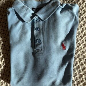 Ralph Lauren Polo Sky Blue Kids Polo Shirt 10/12T